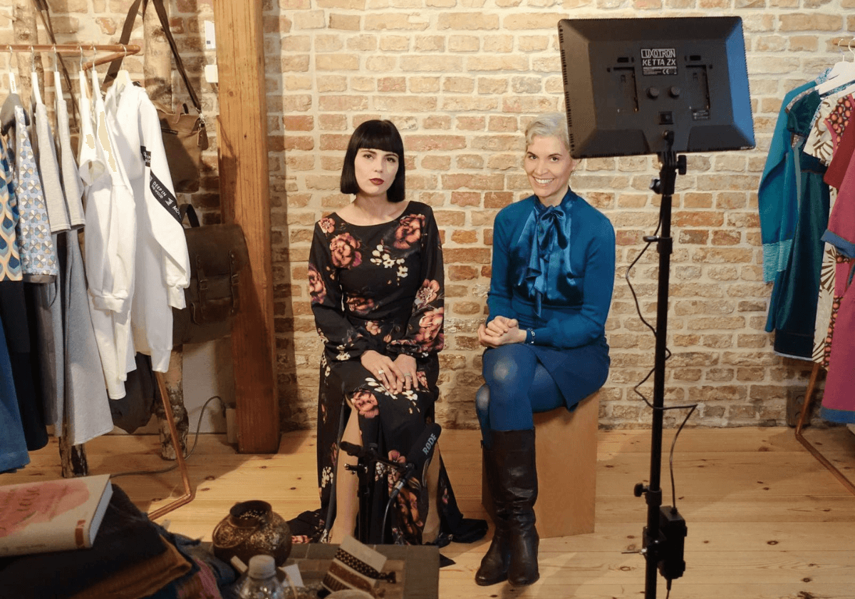 Kleidung für ein Fotoshooting